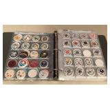 MMM012 Binder Full Of Various Vintage POGS 