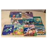 MMM014 Nine Children’s Hawaiian Hardcover Books 