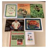 MMM017 Seven Children’s Hawaiian Hardcover Books 