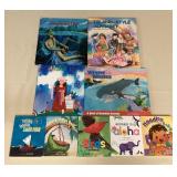 MMM018 Nine Children’s Hawaiian Hardcover Books 