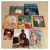 MMM023 Eight Children’s Hawaiian Legend, Fairy Tale & Folklore Hardcover Books 