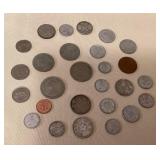 MMM071 Various World Coins