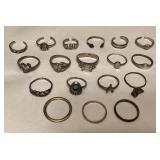 MMM084 Sterling Silver Rings & Toe Rings