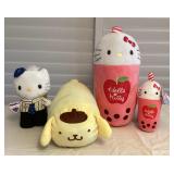 MMM097 Four Adorable Sanrio Plushes
