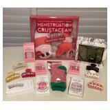 MMM137 Heating Pad, Press On Nails, Hair Clips, Jade? Face Tools & More!