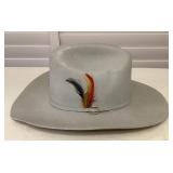 MMM147 Brito Hats Light Grey Cowboy Hat Size 7 1/8