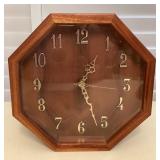 MMM175 Koa Wall Clock Handcrafted By Bobby Yamauchi As Is