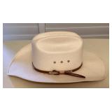 MMM179 Stetson Shantung Panama Hat Size 7 3/8