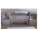 HKL022 Oak Headboard Set