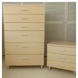 HKL069 Bedroom Dresser & Matching Night Stand