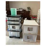 PPE003- Iris Mini Chest, 2 Sterilite Stacking Drawers, & Small Prinetti Drawer