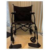 PPE011- MEDLINE Transport Wheelchair 19” MDS808200F3BK