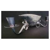 PPE053 - Vintage Silver Plate 3-Arm Candelabra