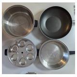 PPE080 Assorted Cooking Pots And Pans.