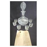 PPE092 - Hoya Crystal Decanter Set