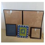 PPE134Vintage Cork Board, Picture Frame, and a Scrap Book