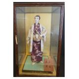 PPE143 - Ryukyu Doll with Glass Case