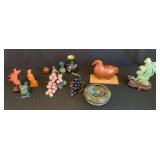 PPE233 Miscellaneous Gemstones, Figures, and Pottery
