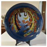 PPE246- Gold Imari “Noshi Ribbons” Decorative Plater