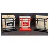 PPE285- Okinawa Lacquer Ware Temple Gates