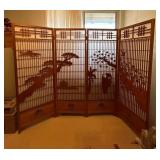 PPE298- Four Panel Room Divider 