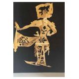 PPE302 Vintage Bamboo Art Dancer