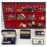 PPE421-Huge Vintage Men’s Jewelry Lot