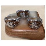 NSJ315 Three Navajo Sterling & Copper? Rings Size 14.5 New 