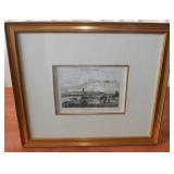 WFS012 19th Century Framed French Print "Valence"