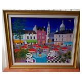 WFS017 Framed Fanch Ledan Serigraph 