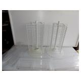 WFS035 Wire Turn Style and Acrylic Store Fixtures