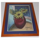 WFS095 Kelly Martin Original Oil Pastel Painting