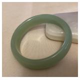 MMS024 Lake Green Jade Bangle Bracelet New 