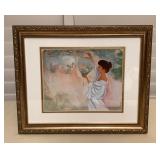 MMS040 Framed & Matted Diana Hansen-Young Picture 