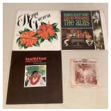 MMS078 Four Vintage Vinyl Hawaiian Records 