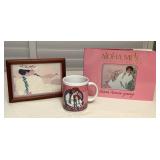 MMS103 Diana Hansen-Young Koa Framed Picture, Book & Ceramic Mug 