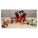 MMS106 Disney Mickey Mouse Vinyl Figures & Plush Set