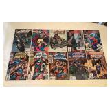 MMS126 Ten Marvel Captain America & Daredevil Comic Books