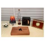 MMS131 Cigar Boxes, Large Tiki Mug Cup, Glass Bottle & More!