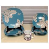 MMS144 Mamo Howell Ceramic Plate Sets & Mug