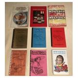 MMS167 Nine Vintage “Local Style” Cookbooks 
