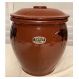 MMS172 Japanese Tokoname Ceramic Lidded Jar/Crock