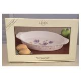 MMS175 Lenox Butterfly Meadow 2Qt. Oval Baker New