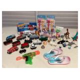 MMS188 Wooden Trains, Nerf Gun, Hot Wheels Big Rig, Small Toys & More!