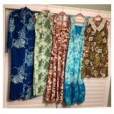MMS191 Five Fabulous Vintage Women’s Dresses