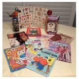 MMS195 Vintage Furby, Marbles, Sticker Book, Barbie Magazines & More!
