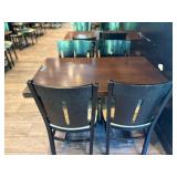 DBB017 Commercial Grade Restaurant Table and Chair Set
