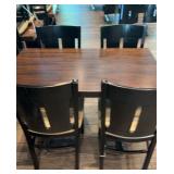 DBB020 Commercial Grade Restaurant Table and Chair Set