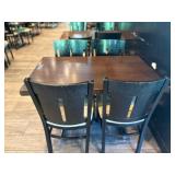 DBB021 Commercial Grade Restaurant Table and Chair Set