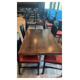 DBB043 Commercial Grade Restaurant Table and Chair Set